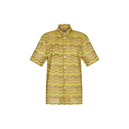 Short sleeve cotton shirt