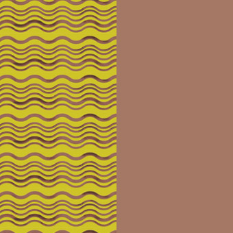 Yellow waves / Brown sugar