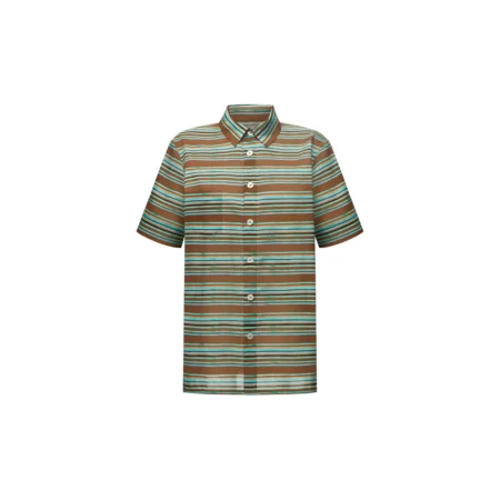 Short sleeve cotton shirt